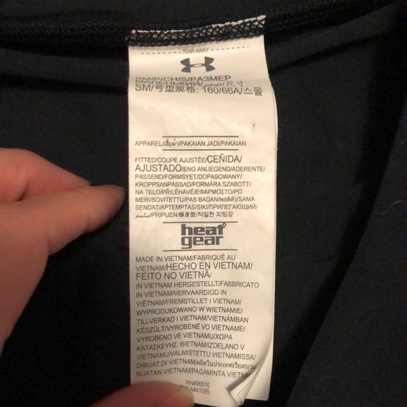 Black Small UA Under Armour Skort - Picture 6 of 9